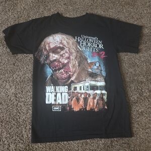 Halloween Horror Nights Walking Dead T Shirt 2012